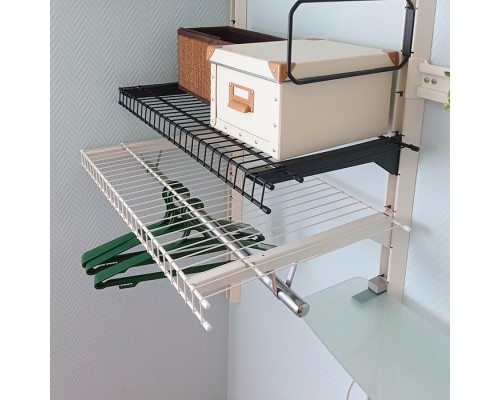 Стеллаж металлический в прачечную с перфорированными полками